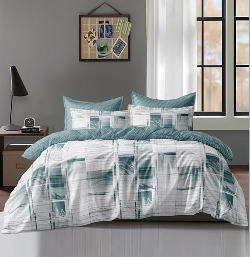 Florida Alaska Double Bed Imported bedsheet Set with Pillow Covers
